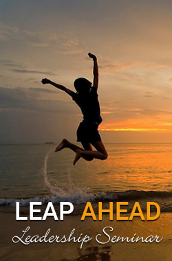 Leap Ahead Leadership Seminar Banner