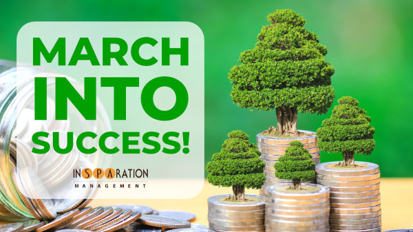 March Into Success Newsletter banner