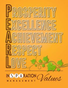P.E.A.R.L. Values