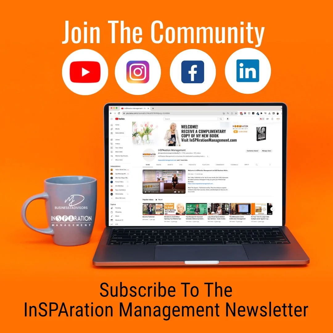 Join The Community | Subscribe To The InSPAration Management Newsletter & Social Media