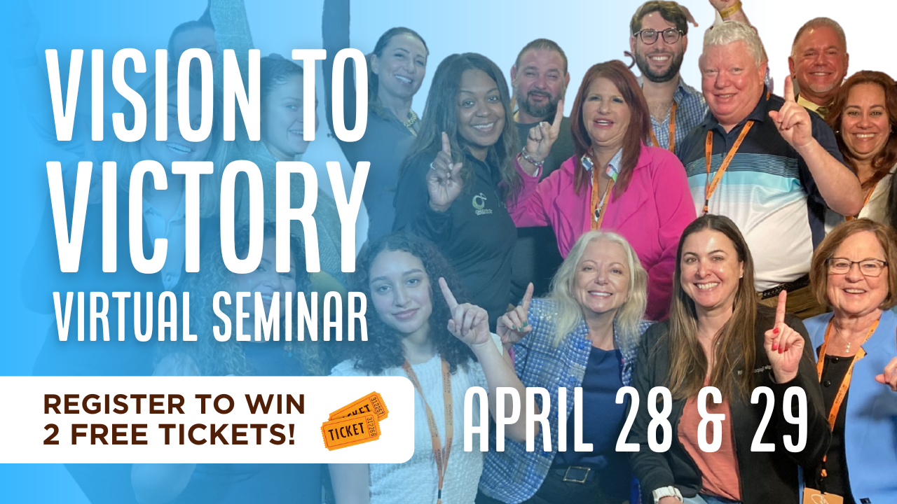Vision To Victory Virtual Seminar Register To Win 2 Free Tickets April 28 and 29